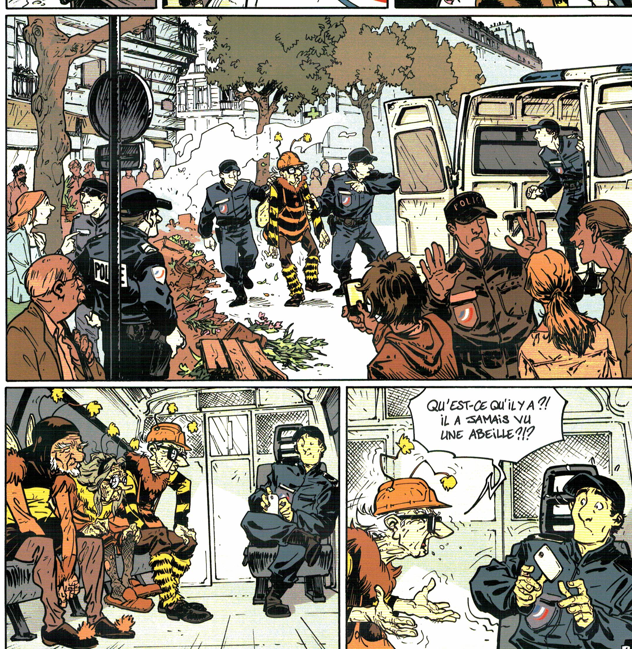 Les fourmis dans la bande dessinée